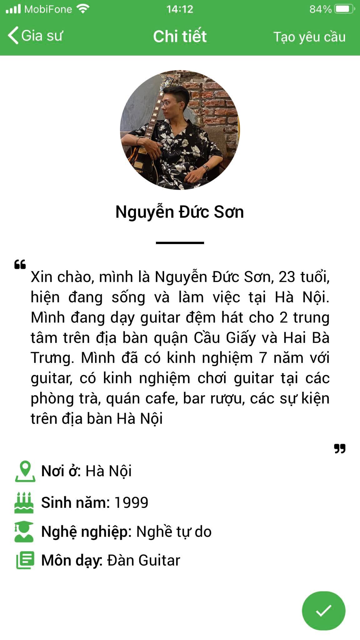 gia su guitar ha noi